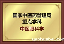 国家中医药管理局重点学科中医眼科学